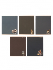 Тетрадь 48 листов, в клетку, LOVE ME.MORANDI