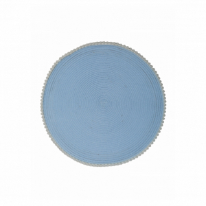 Сервировочная салфетка SKYBEAD с бусинами, голубая