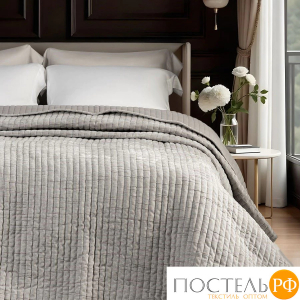 Estia ДЖИНЕВРА св.сер. Покрывало 240х260, 1 пр., 100% полиэстер