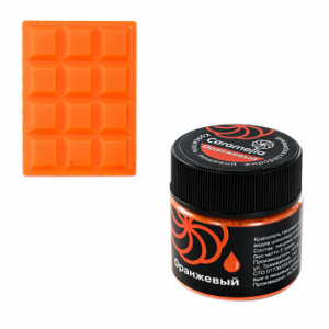 Краситель сухой жирорастворимый Caramella Оранжевый 5 гр
