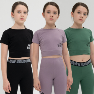 GFTY8154 футболка-топ для девочек (1 шт в кор.)