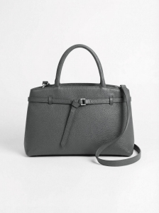 Женская кожаная сумка Richet 3278LN 870 Серый