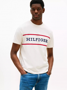 Embroidered Hilfiger Logo T-Shirt