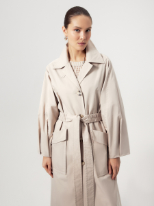 Непромокаемый хлопковый плащ с сумкой-шоппером