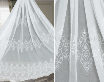 ГИ Имитация льна с вышивкой Ильяна