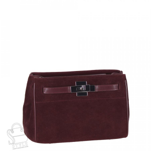 Сумка женская кожаная 6463BDAA wine red Baidou