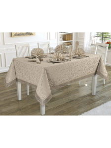 Скатерть EFOR 160x220 KDK BORDO бордовый