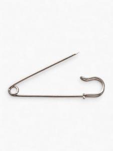 Булавка «Простая» 7 см, цвет серебро