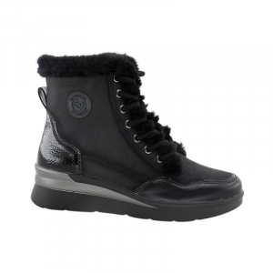 Amarpies Botin Confort Mujer Color Negro