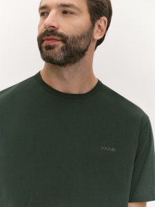 Футболка из натурального хлопка с брендированным принтом