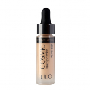 Жидкая пудра Cosmic liquid powder LILO бежевый Тон 503 эффект «второй кожи»,