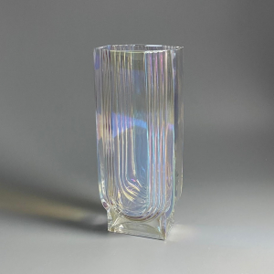 200-197 Декоративная ваза для цветов 30см в под.уп.(х12)Стекло