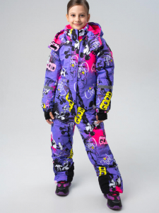 Комбинезон зимний для девочки
