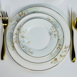 145-691 Набор из 6 тарелок 16,5см ЛИЛИАН в под.уп.(х20)Костяной фарфор