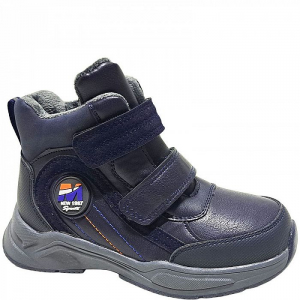 25109-2 т/син Ботинки деми для мальчиков (27-32)/8