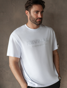 Свободная футболка  с авторским принтом