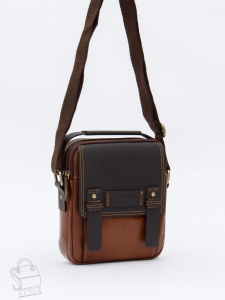 Сумка мужская кожаная 3012TR d.brown Tough Ryder