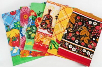 Полотенце 40*75 см. вафля хлопок 100%. Цвета в ассортименте.