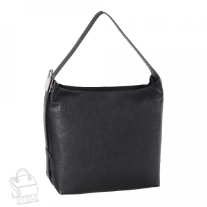 Сумка женская кожаная 3349-1Q black Polina&Eiterou  в Новосибирске