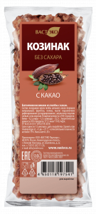 Козинаки из полбы с какао, 180г (9шт х 20г)