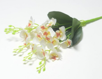 Искусственные цветы, Ветка в букете орхидея 5 веток (1010237)