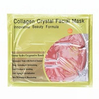 Маска дли лица коллагеновая с красным вином увлажняющая 60 грамм / Collagen Crystal Facial Mask Red Wine (Pink) 60 gr