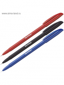 Ручка шариковая 0.7 мм, Metallic, чернила синие