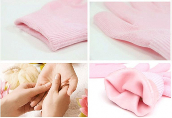 Гелевые увлажняющие спа перчатки