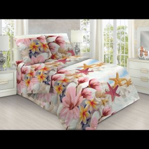 Наволочка Морская звезда 3D Бязь