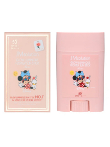 Jmsolution Солнцезащитный стик с экстрактом розы / Glow Luminous Flower Light Sun Stick SPF50+PA++++ Disney Minnie, 21 г