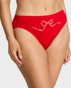 Seamless Bow High-Leg Brief Panty