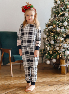 Детская пижама для девочек Indefini (Арт.3278GTC)