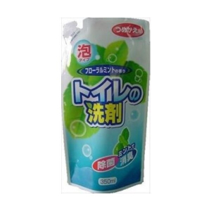 Пена чистящая для туалета Rocket Soap -цветы и мята 350 мл