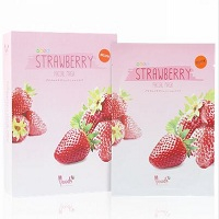 Тканевая маска Moods против акне и пигментных пятен Клубничная 38 грамм / Moods Facial Mask Strawberry 38 gr