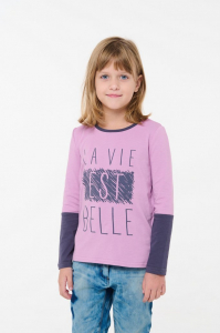 лонгслив для девочки Д 02/1-12 -50%