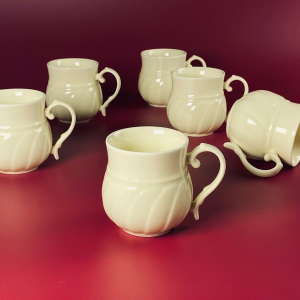 164-019 Набор из 6 кружек 300мл в под.уп.(х12)Фарфор