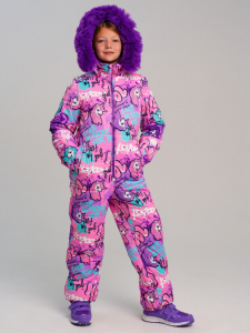 Комбинезон зимний для девочки