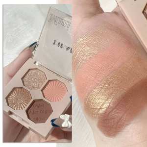 Палетка теней 4 цвета Dikalu Mini Objet, номер 05