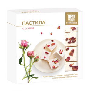 Пастила с розой расф. 0,135 (12шт/кор)