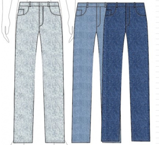 Джинсы regular fit