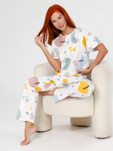 Мирин - пижама молочный