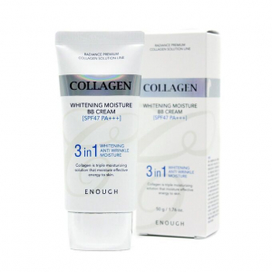 [Enough] ББ-крем осветляющий с экстрактом коллагена Enough 3in1 Collagen bb cream, 50 мл
