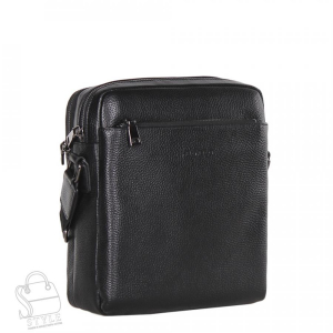 Сумка мужская кожаная 66309H black Heanbag