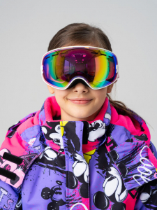 Маска горнолыжная для девочки