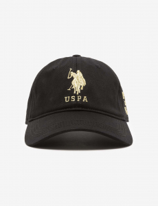 WOMENS TWILL CENTER LUREX LOGO HAT