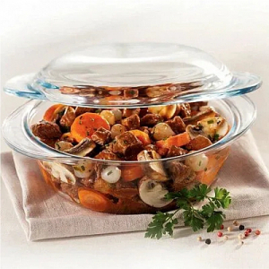 Кастрюля с крышкой O CUISINE 2.1л круглая