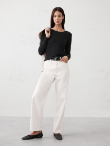 Timeless Long-Sleeve Crew-Neck T-Shirt