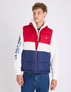 TRI COLORBLOCK VEST