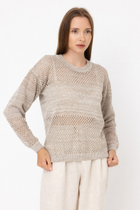 Джемпер из льна 4-326