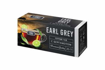 «ETRE», чай Earl Grey черный с бергамотом, 25 пакетиков, 50 г